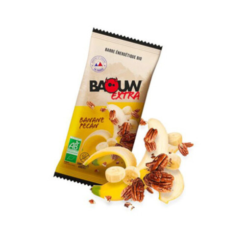 Baouw Extra Barre Banane Pécan 50g