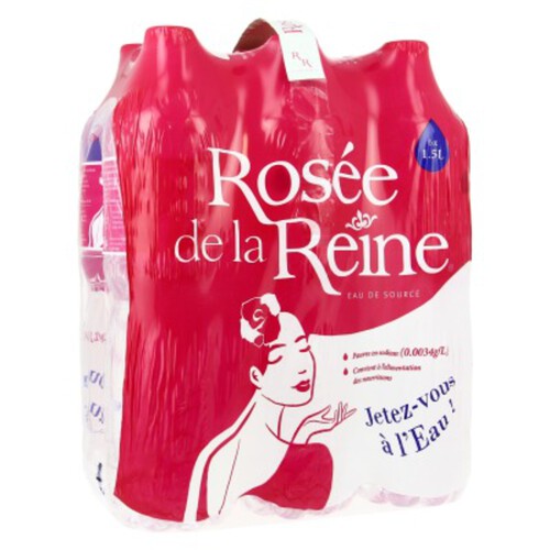 Rosee De La Reine Pack Eau De Source 6X1,5L
