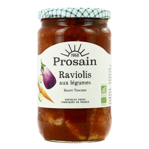Prosain Raviolis aux Légumes Sauce Toscane Bio 680g