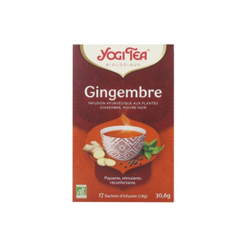 Yogi Tea Infusion Gingembre x17 Sachets 30.6g