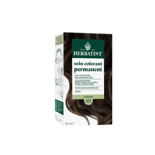 Herbatint Coloration Cheveux 4N Châtain 170ml