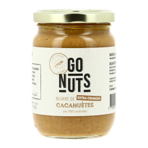 Go Nuts Beurre De Cacahuètes Extra Crunchy 270G