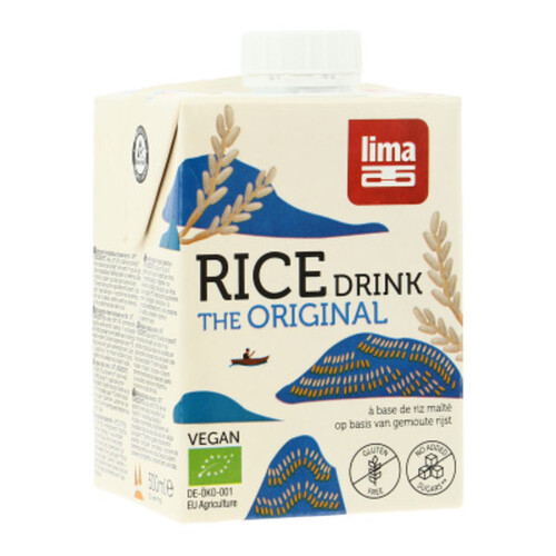 Lima Boisson Au Riz Rice Drink Original 500Ml