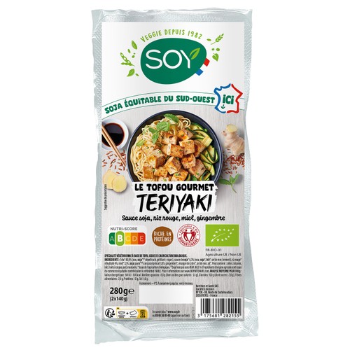 Soy Tofou Gourmet Teriyaki 280g