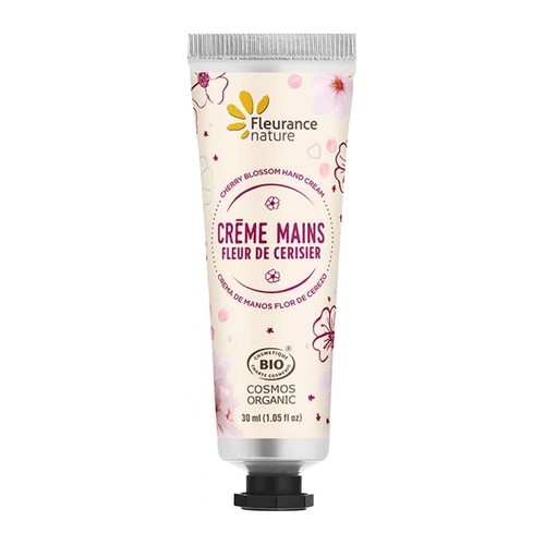 Fleurance Nature Crème Mains Bio Parfum Fleur de Cerisier 30ml