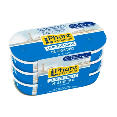 Phare d'Eckmuhl La Petites de  Sardines lot 3 -117g