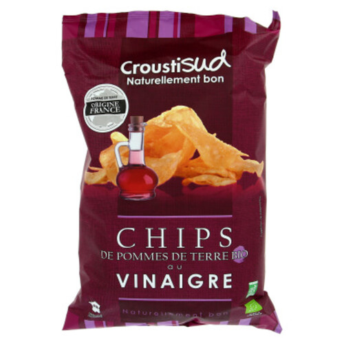Croustisud Chips au Vinaigre Bio 100g