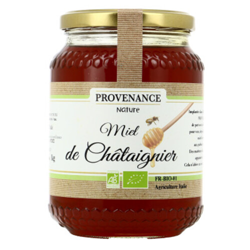 Provenance Nature Miel de Châtaignier Italie Bio 1kg