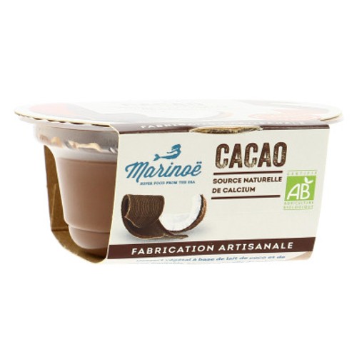 Algues Marinoe Dessert Végétal Cacao Bio 100g