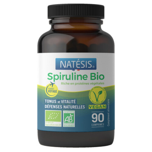 Natesis Spiruline Comprimés Bio x90 45g