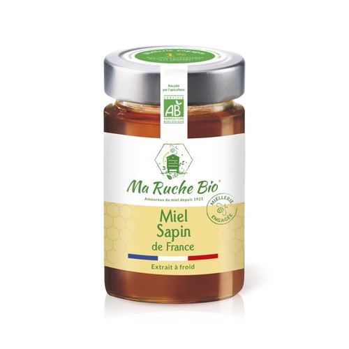 Ma ruche Bio Miel de sapin France Bio 250g