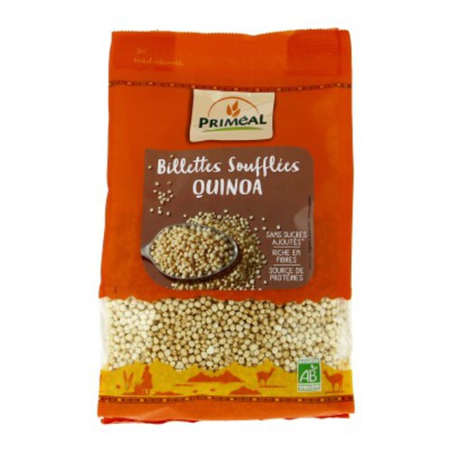Primeal Quinoa Soufflé Bio 100G
