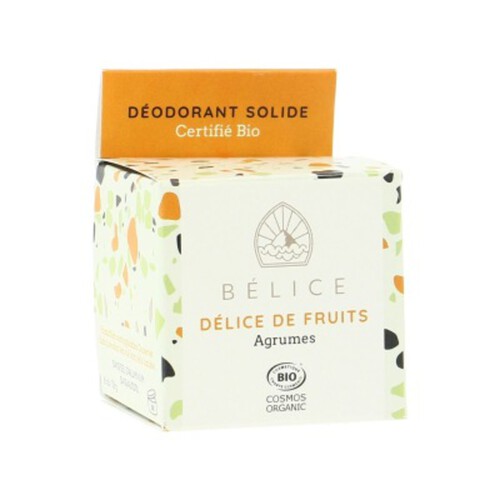 Belice Bélice Déodorant Solide Délice De Fruits Bio 38G