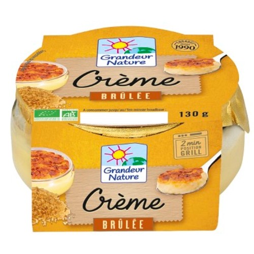 Grandeur Nature Crème Brûlée 130g