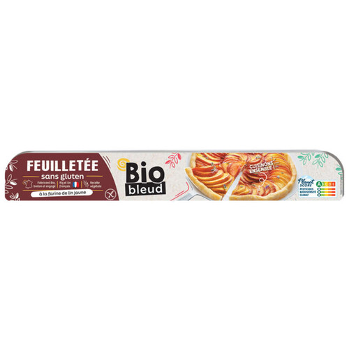 Bio Bleud pâte feuilletée beurre sans gluten 250g