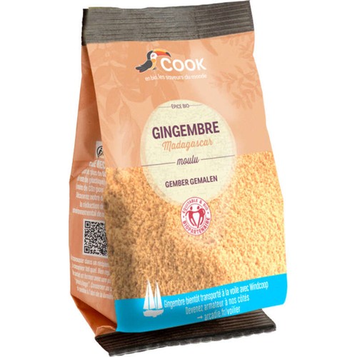 Cook Gingembre Madagascar Moulu 100g