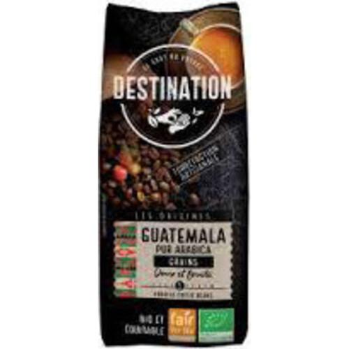 Destination Cafe Café Guatemala Arabica en Grains 500g
